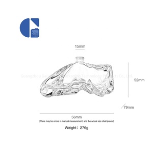 Flacone in Vetro Creativo <span class=keywords><strong>da</strong></span> 90ml per Profumo, Vuoto, a Forma di Ali di Farfalla, Ricaricabile, per Aromaterapia, con Vetro Spesso - Vendita all'Ingrosso - Product Image 6