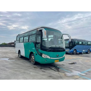Autobús Escolar Yu Tong <span class=keywords><strong>de</strong></span> 23-30 Asientos, Fabricado en China, con Volante a la Izquierda, Diésel, Autobús Público en Venta - Product Image 2