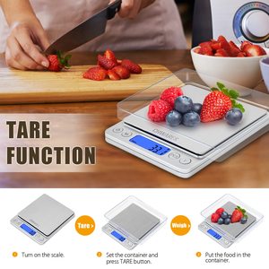 Hot Bán Đa Chức Năng 3Kg 0.1G Xách Tay Nhà Bếp Quy Mô Nền Tảng Kỹ Thuật Số Quy Mô Nhà Bếp Quy Mô Thực Phẩm - Product Image 5