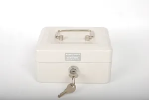 Reliable And Cheap Money Safe Box With Lock Cash Box With Cam Lock For Gift
