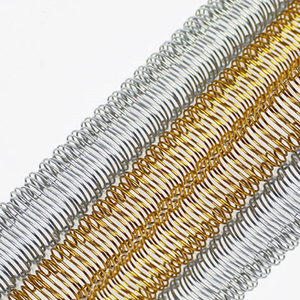 Mixed Color Double <strong>Loop</strong> Spiral <strong>Binding</strong> <strong>Wire</strong> O <strong>Twin</strong> Ring <strong>Wire</strong> O <strong>Twin</strong> <strong>Loop</strong> <strong>Wire</strong> <strong>Binding</strong> Spines 3/8 Inch Diameter - Product Image 6