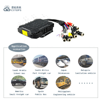 Kit de système de caméra MDVR sans fil Wifi 4 canaux, 4G, GPS, contrôle à distance, SSD MDVR