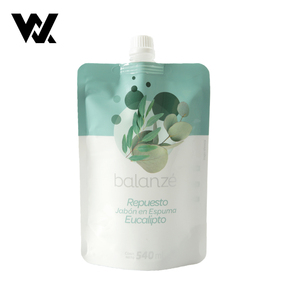 שקית מילוי נוזלים ניידת בהדפסה אישית 5 מ\\\"ל 30 מ\\\"ל 100 מ\\\"ל 500 מ\\\"ל לשמפו, סבון גוף ורחצה עם פיה - Product Image 6