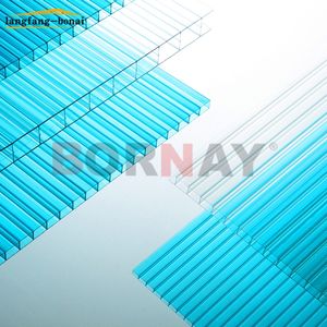 0.6mm0.8mm พีซีลูกฟูกสีน้ำตาลฝ้าโพลีคาร์บอเนตกลวงดีไซน์ทันสมัยสำหรับงานโรงแรม - Product Image 6