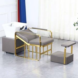 AY Vente chaude Nouveaux modèles Lit de lavage pour shampoing Prix de gros Fournisseur et fabricant de fauteuils de lavage pour shampoing - Product Image 6
