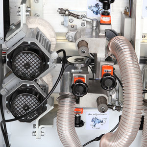 เครื่องทำแถบขอบงานไม้ F600อัตโนมัติ5หน้าที่เครื่องไม้อัด MDF PVC - Product Image 3