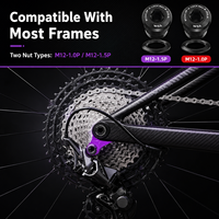 Support de dérailleur de vélo en alliage d'aluminium VXM UDH - Accessoires de vélo légers usinés par CNC, antirouille, pour VTT et vélo de route