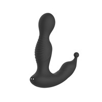 Trainingsset für Männer Prostata-Sexspielzeug Fernbedienung 10 Frequenzen mit Kopfrotation Vibrator Silikon Analplug Männlicher Vibrator