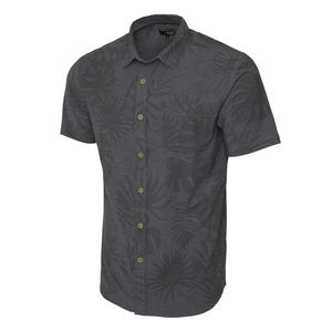 Camisa de pesca con capucha y botones de poliéster, con estampado de logotipo UV indígena, diseño de perla y mascarilla facial de pez rojo, de secado rápido, para otoño. - Product Image 4