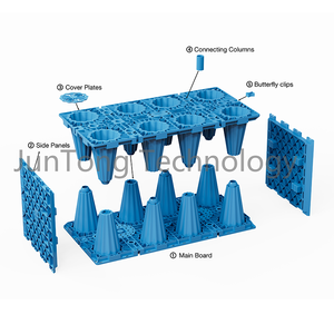 وحدة تجميع مياه الأمطار تحت الأرض وحدات تخزين مياه الأمطار نظام تخزين نافذ لتجميع مياه الأمطار لمخطط الحديقة - Product Image 5