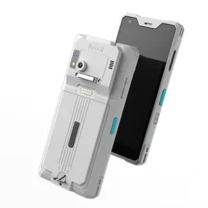 HiDON八核5.5英寸安卓12指纹射频识别NFC 2D条形码保健坚固手持终端PDAs坚固防水