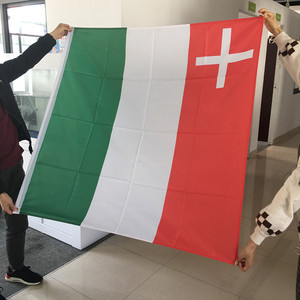 Miami <span class=keywords><strong>delfini</strong></span> Custom 3x5 FT bandiera in ottone Grommet stampa digitale di alta qualità per gli utenti finali di assicurazione automobilistica squadra di calcio - Product Image 3