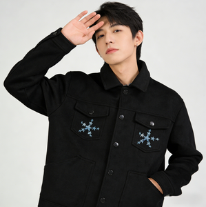 Chaqueta de Motocicleta Casual Unisex, Holgada, con Cuello en V, Cierre de Cremallera, Transpirable, para Otoño/Primavera, Venta al por Mayor, Talla XS - Product Image 2