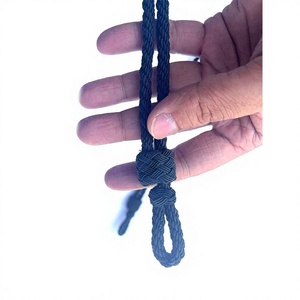 Wholesale Custom QUICK WAY INDUSTRIES 2024 Black Bullion Wire Cap Cord for Ceremonial Visor Cap Use Personal Defense <b>Equipment</b> - Product Image 1