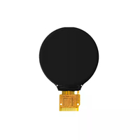 Layar LCD IPS HD 1,28 Inci GC9A01 Panel TFT Mikro Bulat 1,28\" Modul Layar LCD Bulat