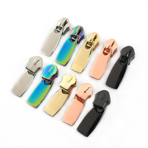 Deepeel ZT026 5 # Arcobaleno Cursore Della Cerniera Cerniere In Nylon Accessori Per il Cucito Tasca Della Giacca di Ricambio Tenditore Della Chiusura Lampo - Product Image 5