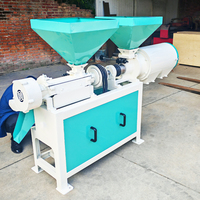 Grande machine à éplucher et à tirer les grains de maïs Machine à éplucher et à moudre les grains de maïs Fabrication de grains multifonctions et à écraser les grains