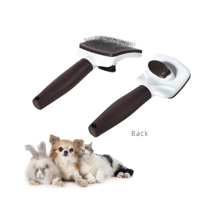 宠物美容产品制造狗猫自清洁滑板刷一瓶脱毛狗刷猫脱落 - Product Image 1