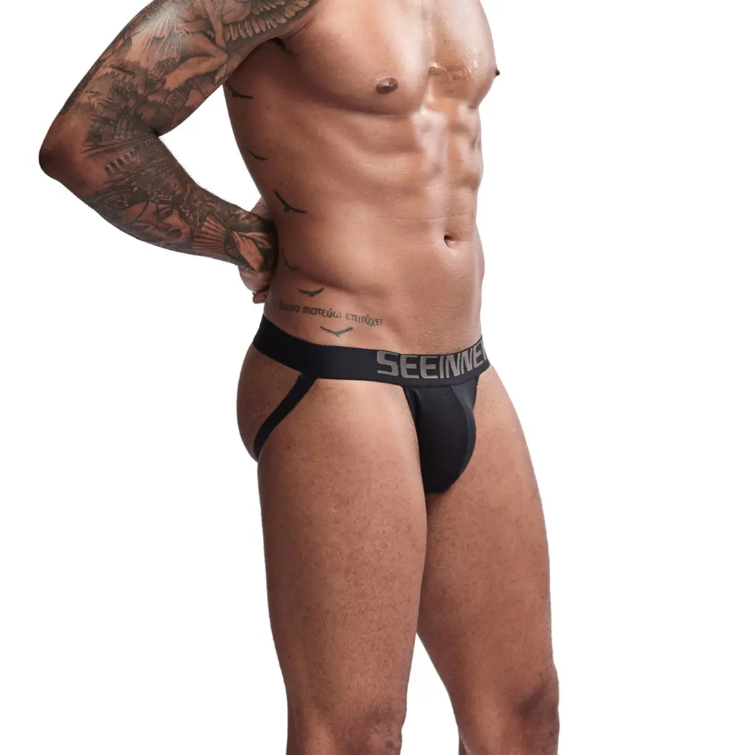 Sadece varış erkek külot pamuk Low-rise Mens iç çamaşırı özel Logo erkek iç çamaşırı Boxer külot