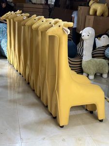 Phim hoạt hình trang trí duy nhất giải trí ghế Sáng tạo động vật hình phòng khách Ghế nhồi bông đồ chơi trẻ em ghế - Product Image 4