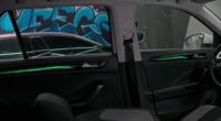 Lampu Ambient Dinamis OEM TROC untuk Volkswagen T-Roc Eropa, Lampu LED Interior Mobil, Kit Upgrade Trim Panel Pintu