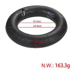 Neumático de 11 pulgadas 90/65-6.5 para patinete eléctrico, tubo interior, neumáticos todoterreno ultra gruesos, juego de cámara de aire externa - Product Image 1
