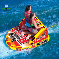 Airfun Parc aquatique gonflable Tube remorquable Bateau à moteur gonflable Scooter Sports nautiques Bateaux & Navires