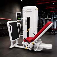 Máquina de prensa de piernas horizontal inteligente SHQC con control digital de resistencia y pantalla táctil, equipo comercial para gimnasio, fábrica OEM