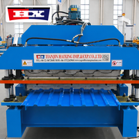 HX-T18 &1125 Profilatrice de tôles pour toiture métallique, imitation tuile et bardage, machine de profilage pour tôles de toiture et de bardage