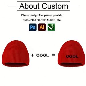 Gorros de invierno personalizados al por mayor con logo para mujer, gorros de punto gruesos y cálidos de acrílico liso de felpa para hombre, para playa, negocios, con estampado de frutas y argyle. - Product Image 5