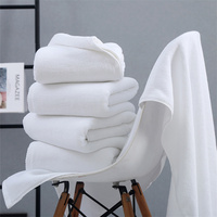 Ensemble de serviettes d'hôtel de luxe 100% coton personnalisé 5 étoiles, serviettes de toilette en coton blanc personnalisées 500gsm 600gsm 700gsm, ensembles de serviettes de bain pour hôtel