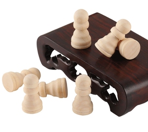 Reemplazo de marcador de estrategia de fantasía para juegos de ajedrez de peón de madera ecológico para Circus Agricola para juegos de mesa - Product Image 3