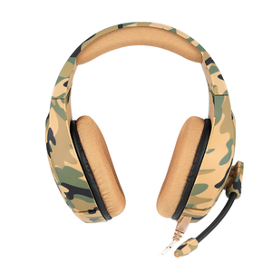 Almacén en el extranjero <span class=keywords><strong>Onikuma</strong></span> Auriculares con cancelación de ruido con cable con micrófono Auriculares para juegos Rgb Pc Camuflaje Auriculares para juegos - Product Image 3
