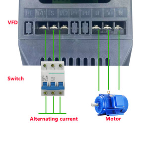 Mx300b 0.7kw để 11Kw 380V 3ph tần số chuyển đổi ổ đĩa 220V Điện áp danh định VFD cho <span class=keywords><strong>AC</strong></span> năng lượng mặt trời động cơ máy bơm nước - Product Image 4