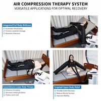 Dispositivo de Terapia de Compresión de Aire de Alto Rendimiento VU, Terapia de Cuerpo Completo para Entrenamiento Físico y Fisioterapia