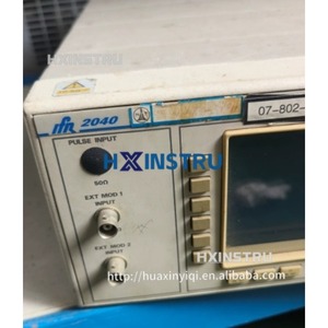 IFR 2040 10khz-1.35Ghz เครื่องกำเนิดสัญญาณเสียงรบกวนต่ำ 9.15 ออปติคอล 2 ชิ้นบุบเสียหาย ใช้งานได้ แต่สภาพใช้แล้ว H - Product Image 2