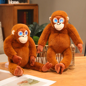 Giocattolo Orangutan Intelligente AI in <span class=keywords><strong>Peluche</strong></span>, Interattivo con Funzione di Dialogo, Compagno Elettronico Educativo con Imbottitura in Cotone PP, Regalo - Product Image 5