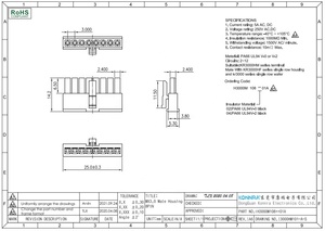 Cáp đơn hàng Hội Đồng Quản trị tùy chỉnh chiều dài dây cắm kết nối cho Molex 43020-0210 0410 0610 0810 1010 1210 1410 1610 1810 2010 - Product Image 3