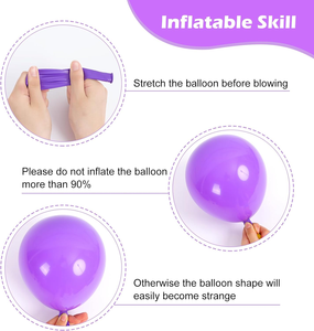 ลูกโป่งยางพาราสีสันสดใส12นิ้วสำหรับตกแต่งงานปาร์ตี้คริสต์มาสงานวันเกิดวันฮาโลวีน - Product Image 5
