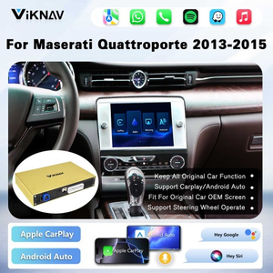 Viknav Linux System Wireless Carplay Android Auto Decoder <b>Box</b> For Maserati Quattroporte 2013-2015 Decoding <b>Box</b> Upgrade Interface - Product Image 2