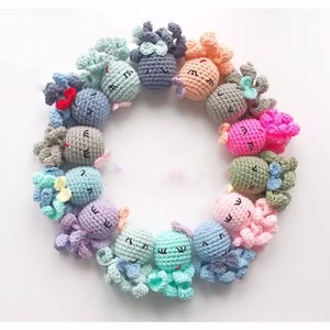 Juguete <span class=keywords><strong>de</strong></span> Peluche <span class=keywords><strong>de</strong></span> Animales Marinos Tejidos a <span class=keywords><strong>Crochet</strong></span>, Muñeco <span class=keywords><strong>de</strong></span> <span class=keywords><strong>Pulpo</strong></span> <span class=keywords><strong>de</strong></span> Algodón, 100% Hecho a Mano, Mini <span class=keywords><strong>Pulpo</strong></span> <span class=keywords><strong>de</strong></span> <span class=keywords><strong>Crochet</strong></span> <span class=keywords><strong>para</strong></span> Bebés - Product Image 1