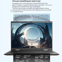 Portátil Lenovo Thinkpad T14P de Alto Rendimiento 2024, Intel Core I9-13900H, 14 Pulgadas, 2.2K, para Uso Personal, Empresarial e Ingeniería