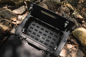 Fury 2018 + verre trempé en Fiber de carbone boîte à outils latérale multifonction porte aile de mouette pour Jeep Wrangler JL - Product Image 2