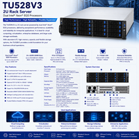 Serveur en rack 2U TongTaiYi TTY TU528V3 double processeur Intel Xeon pour l'entreprise, le cloud computing, la virtualisation et le stockage de bases de données