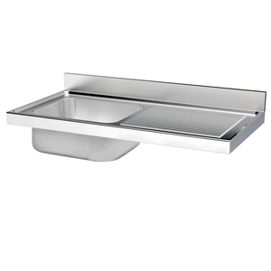 EURAST 2120D145 Fregadero de un solo cuenco de granito de cuarzo 1 escurridor 500x400x250-1200x600x250mm Grifo Nano de dos orificios Opciones de un orificio - Product Image 1