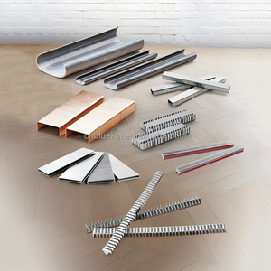 8010 8016 21게이지 아연 도금 강철 소파 스테이플 핀 (평면 헤드, 매끄러운 샹크, 가는 와이어 스테이플, GB 표준, DIY 등급) - Product Image 6