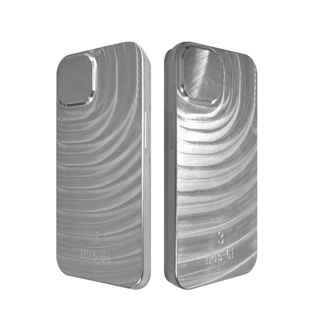 AOTONG Aluminum 3D Sublimation Phone Case for iPhone & Android-Shockproof Pure Color Make up Design