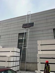 Painel Fotovoltaico Levantador De Vidro 200kg 4-<span class=keywords><strong>20m</strong></span> Painel Solar Elevador De Escada Elétrica Pequena Grua para Elevação Do Telhado Do Painel PV - Product Image 5