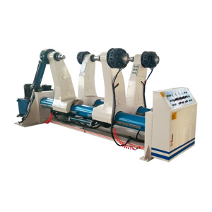 Tự động cuộn giấy splicer máy với tự động kiểm soát căng thẳng được sử dụng cho sóng Bìa Dòng làm - Product Image 1