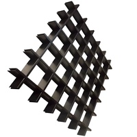 Systèmes de plafonds suspendus en grille métallique aluminium perforée, modernes, de haute qualité, imperméables, isolants thermiquement et ignifuges, acoustiques